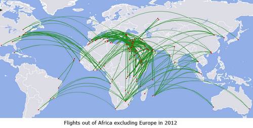 OAG: African airlines only have around 2% of revenues of the traffic between Africa and the rest of the world