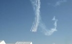 "La marche verte" dans le ciel de Marrakech