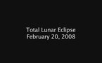 Eclipse Lunaire