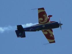 Aeroexpo 2010: deux démonstrations par jour de l'équipe de voltige de l'armée de l'air française