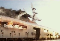 Crash d'un A380 sur Morocco Mall (Animation)