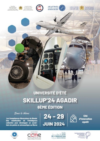L'Université Ibn Zohr et l'EMAN Aerospace organisent l'Université d'été en Aéronautique "SkillUP’24"