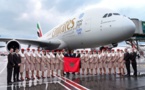 Emirates fait attérrir un A380 pour la première fois à l'aéroport MohammedV de Casablanca