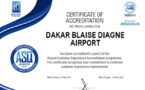 Sénégal: L’Aéroport Dakar Blaise Diagne accrédité niveau 2 par ACI ASQ Airport Customer Experience