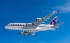 Qatar Airways reçoit le premier des treize A380 commandés à Airbus