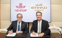 Etihad Airways et Royal Air Maroc renforcent leur partenariat