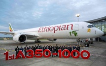 L'A350-1000 fait son entrée en Afrique avec Ethiopian Airlines